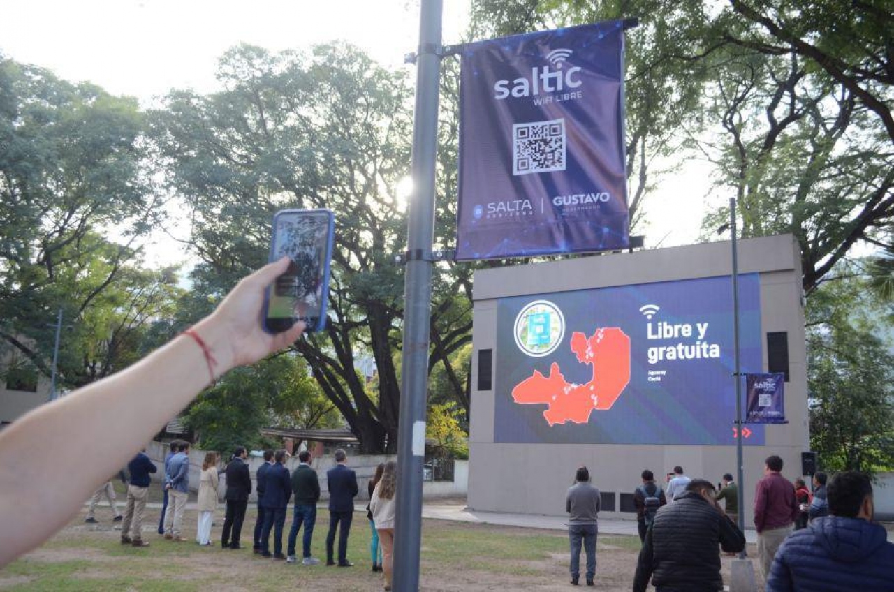 Habrá Wi-Fi libre y gratuito en puntos turísticos destacados de Salta