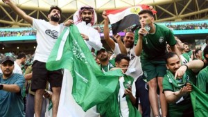 Arabia Saudita fue el país que llevó más hinchas al mundial de Qatar 2022