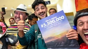 Un argentino fue el turista extranjero 5,5 millones que arribó a Colombia