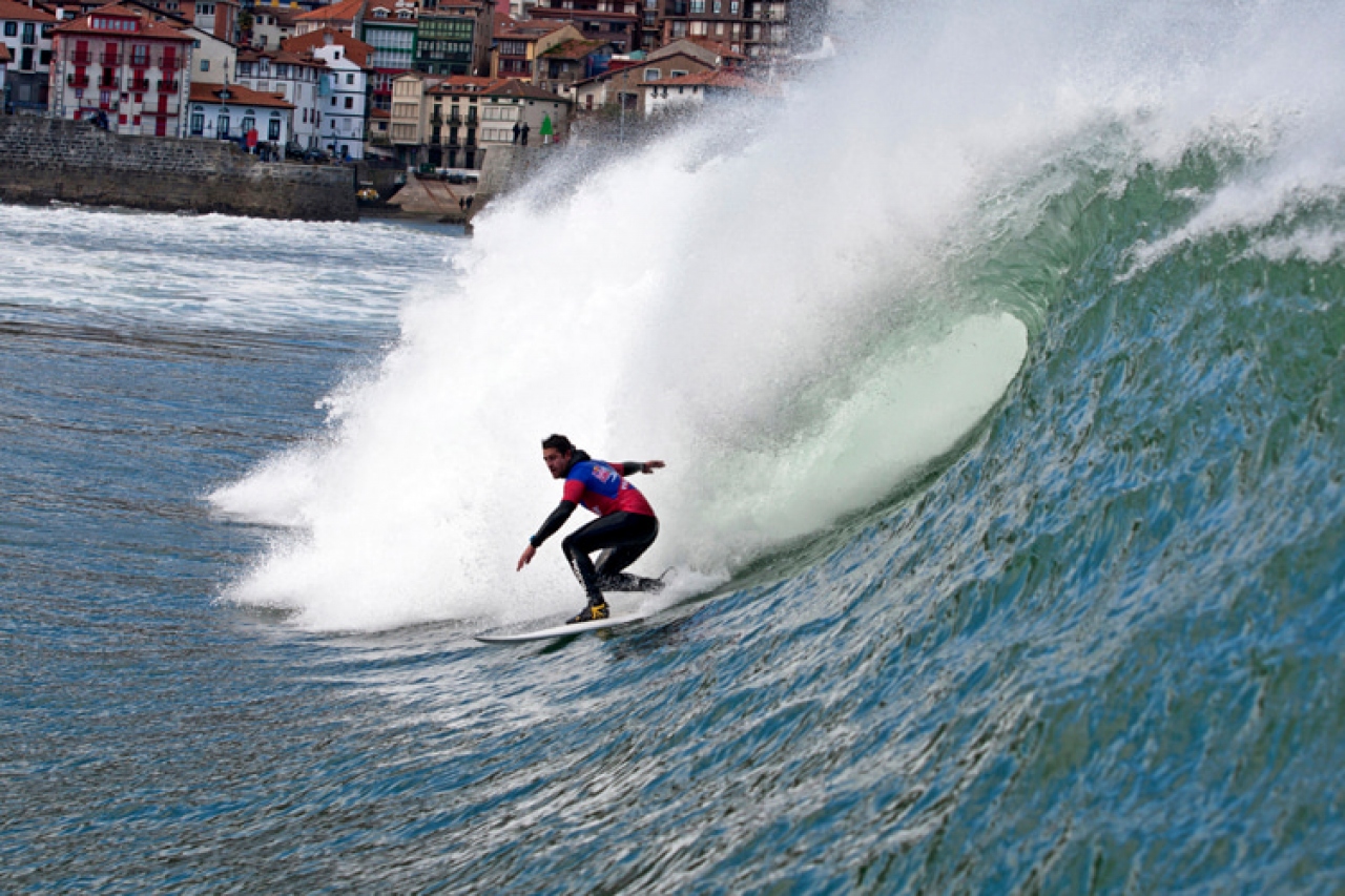 Mundaka es la meca del surf español