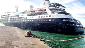 Comenzó la temporada de cruceros en Puerto Deseado